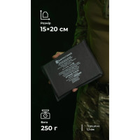 Балістичний пакет (2 клас | 15×20 см | 250 г | НВМПЕ ✡ Ізраїль) ТМ Балістика 105021202