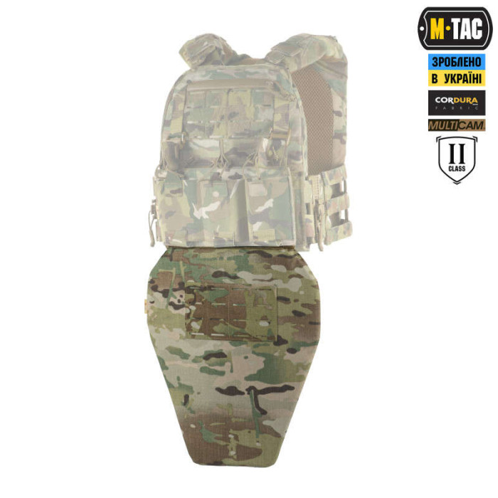 M-Tac фартух протиуламковий з балістичним пакетом 1 клас (BRONYX) Laser Cut Multicam