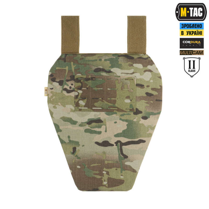 M-Tac фартух протиуламковий з балістичним пакетом 1 клас (BRONYX) Laser Cut Multicam