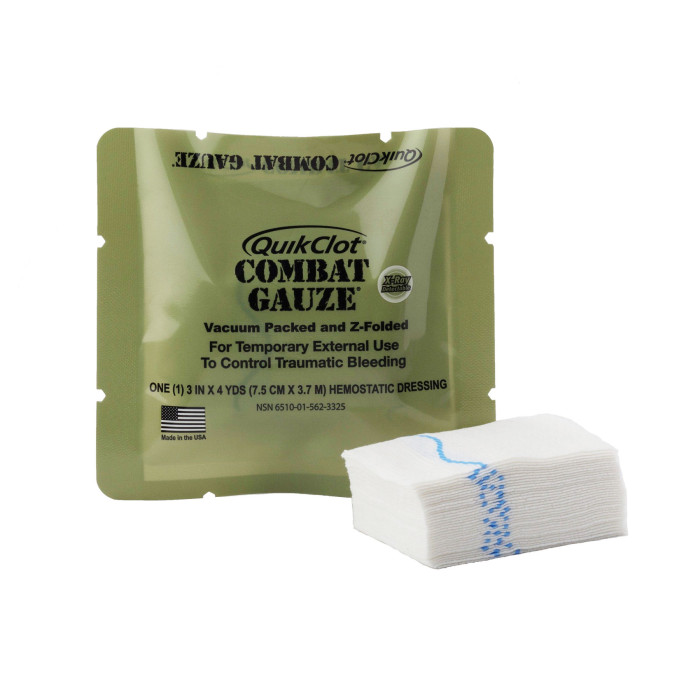 Гемостатичний бинт QuikClot Combat Gauze