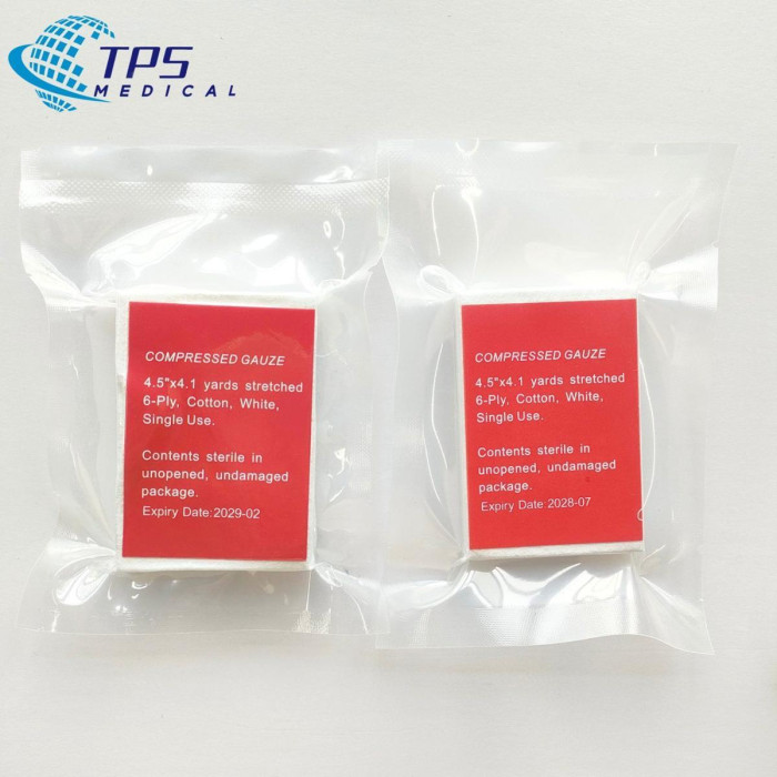 Кровоспинний бинт  Compressed Gauze 11,43 см Х 3,75 см