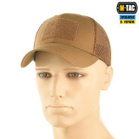 M-Tac бейсболка тактична з сіткою Elite Flex Coyote Brown XS