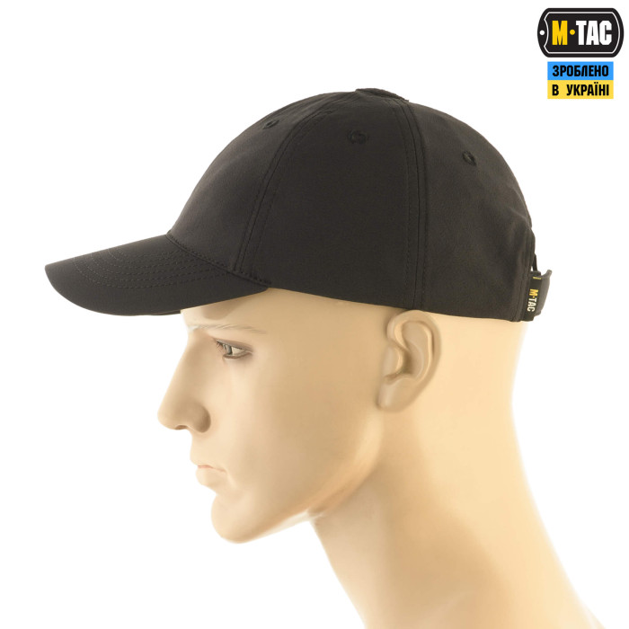 M-Tac бейсболка тактична з сіткою Elite Flex Black L/XL