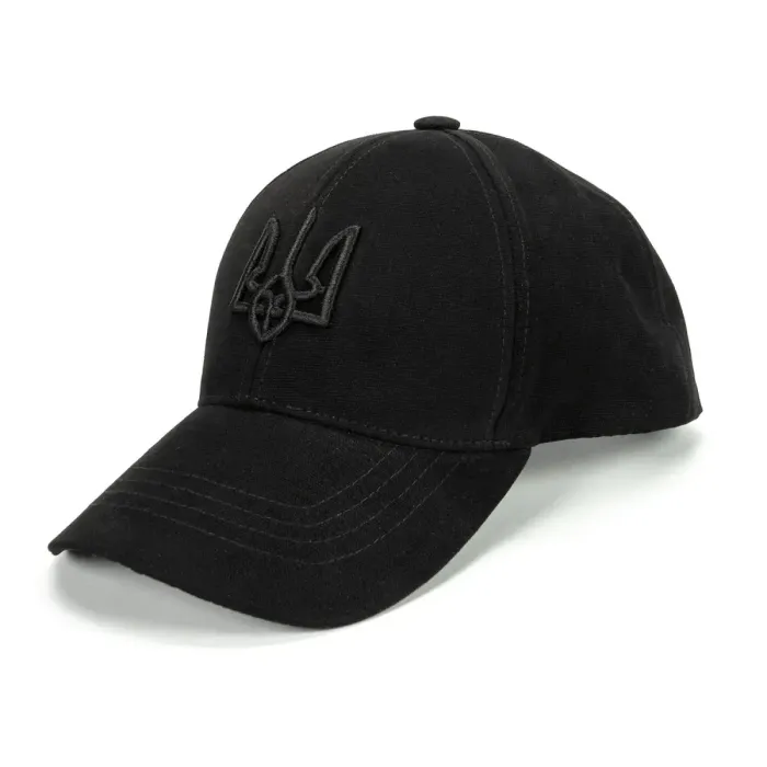 Бейсболка PK Black L тризуб