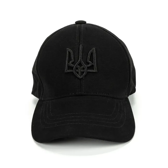 Бейсболка PK Black L тризуб