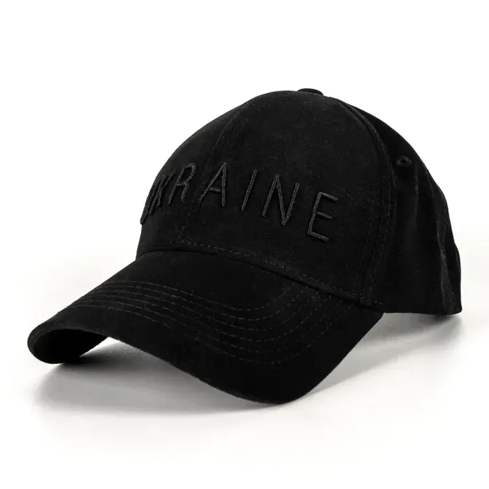 Бейсболка PK Black L/XL UKRAINE