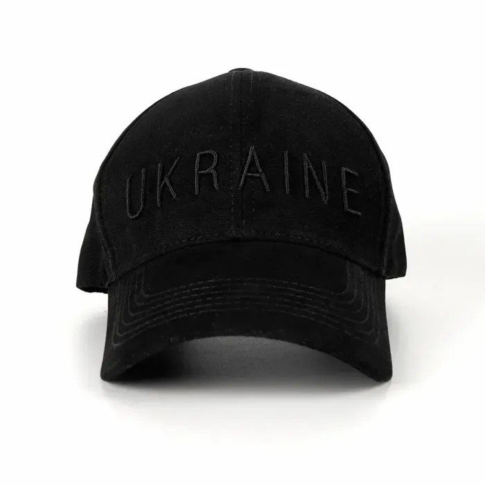 Бейсболка PK Black L/XL UKRAINE