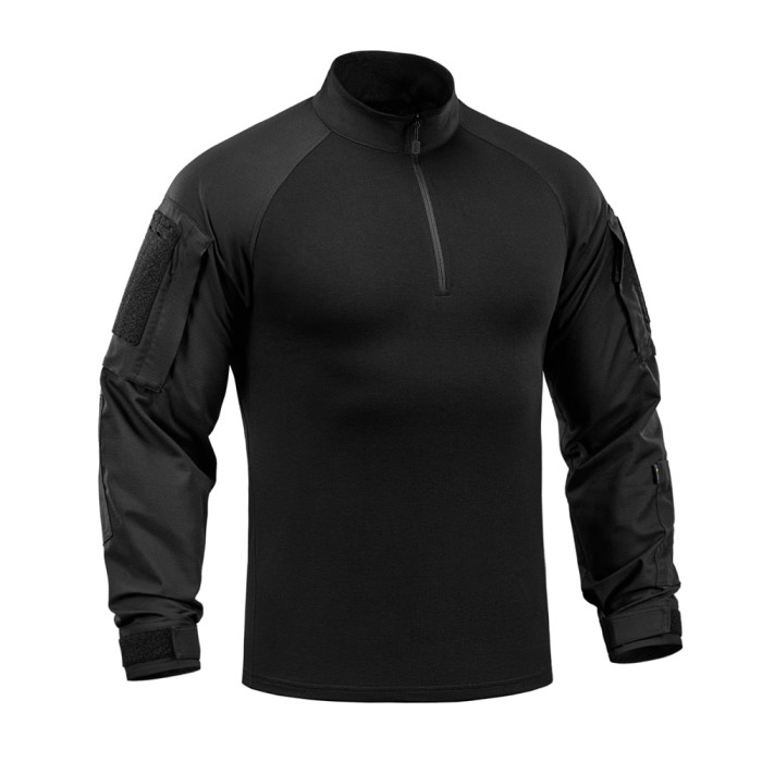 M-Tac сорочка бойова літня Gen.II Piquet Black M/L