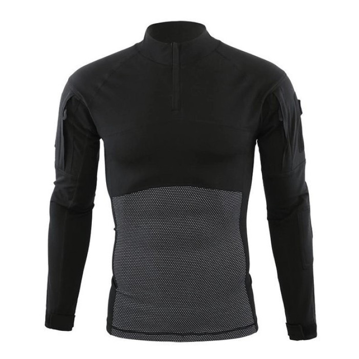 Убакс Black L Tactical Combat Shirt короткий рукав