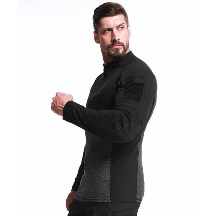 Убакс Black L Tactical Combat Shirt короткий рукав