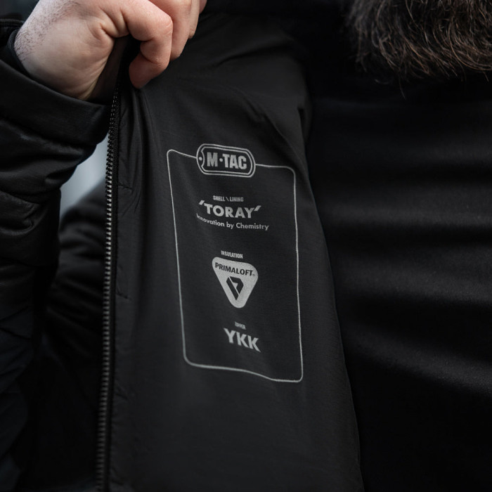 M-Tac куртка Jarl Primaloft Black M/R