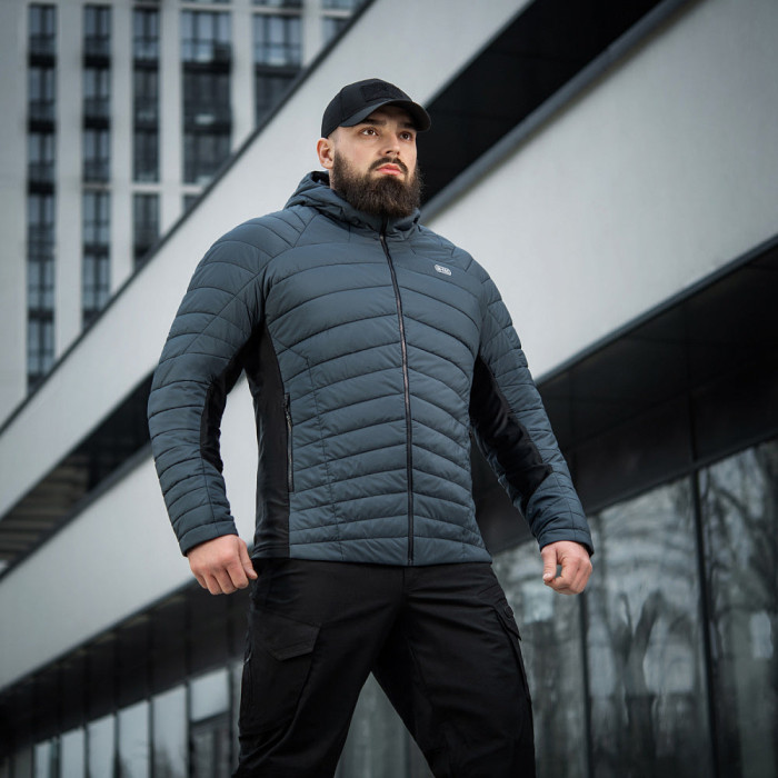 M-Tac куртка Jarl Primaloft Blue L/R