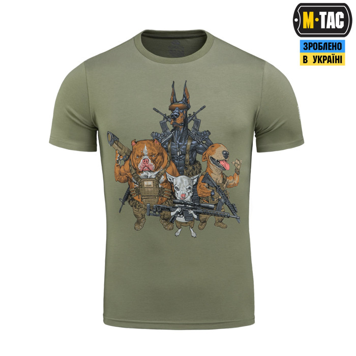 M-Tac футболка Rex team Light Olive 2XL
