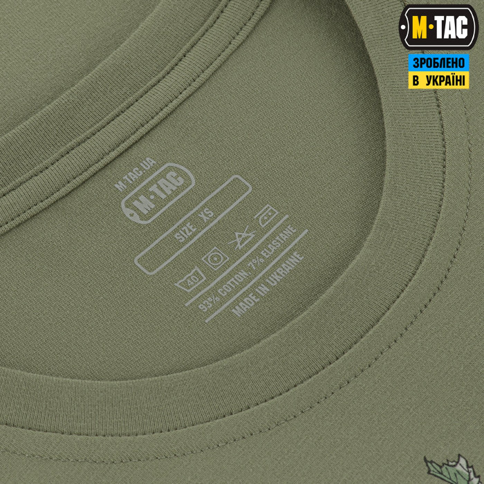 M-Tac футболка Тризуб калина camo Light Olive M