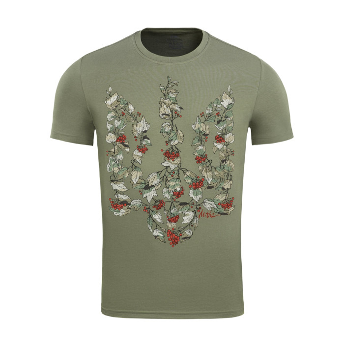 M-Tac футболка Тризуб калина camo Light Olive M