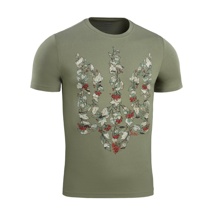 M-Tac футболка Тризуб калина camo Light Olive M