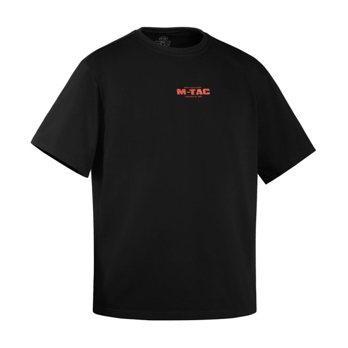 M-Tac футболка Worn to the bone Oversize Black L