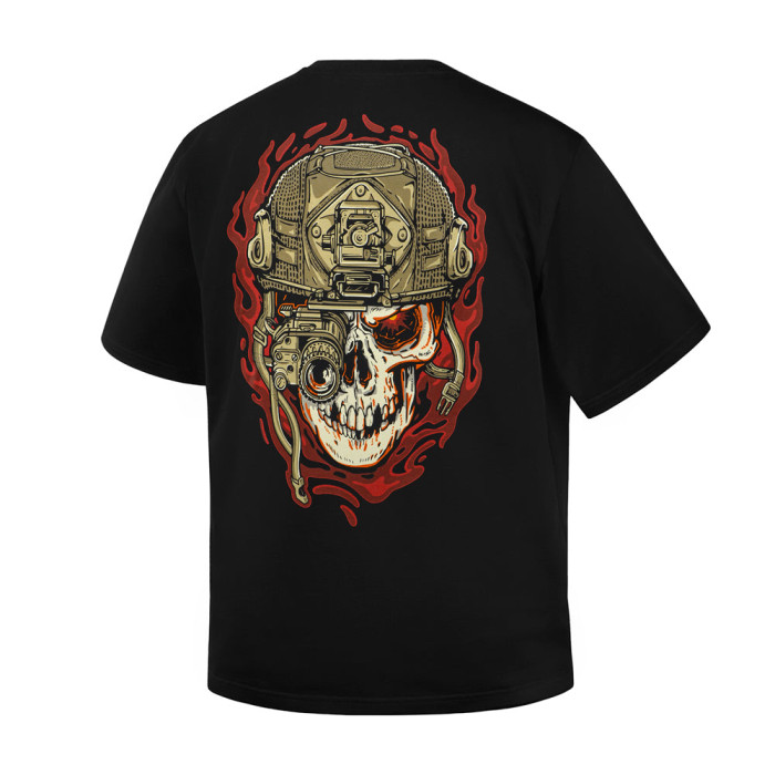 M-Tac футболка Worn to the bone Oversize Black L