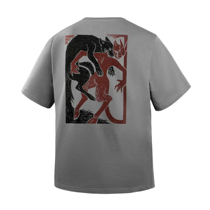 M-Tac футболка Yarchuk Cotton Hard Oversize Light Grey L