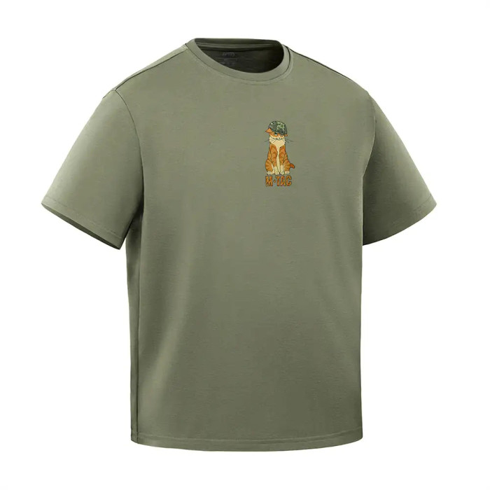 M-Tac футболка Orange Cat Cotton Hard Light Olive M