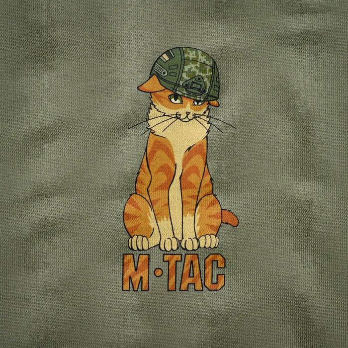 M-Tac футболка Orange Cat Cotton Hard Light Olive M