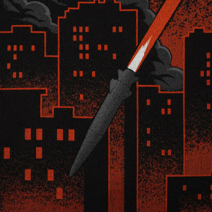 M-Tac футболка russia is a terrorist state Oversize Cotton Hard Black XS