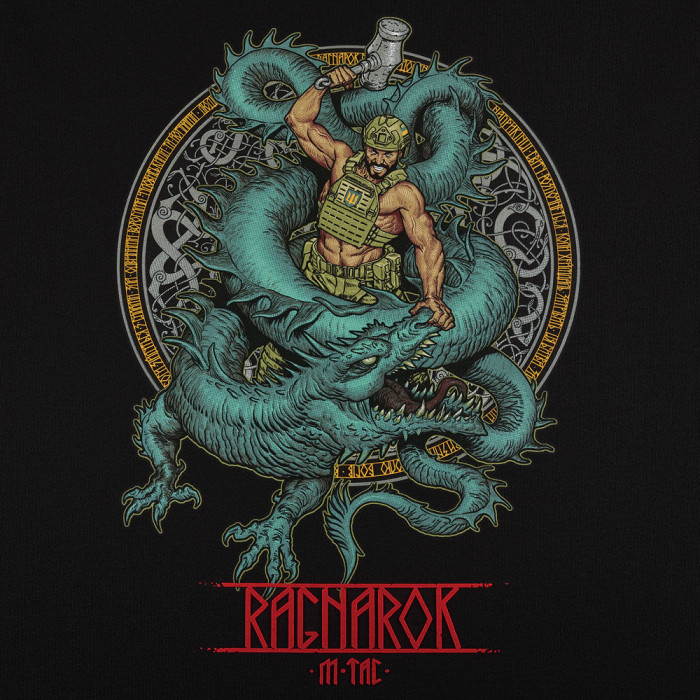 M-Tac футболка Ragnarok Cotton Hard Black M