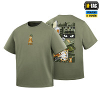 M-Tac футболка Orange Cat Cotton Hard Light Olive M