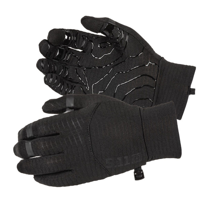 Рукавиці 5.11 Black 2XL тактичні Tactical Stratos Stretch Fleece Gloves 59801-019