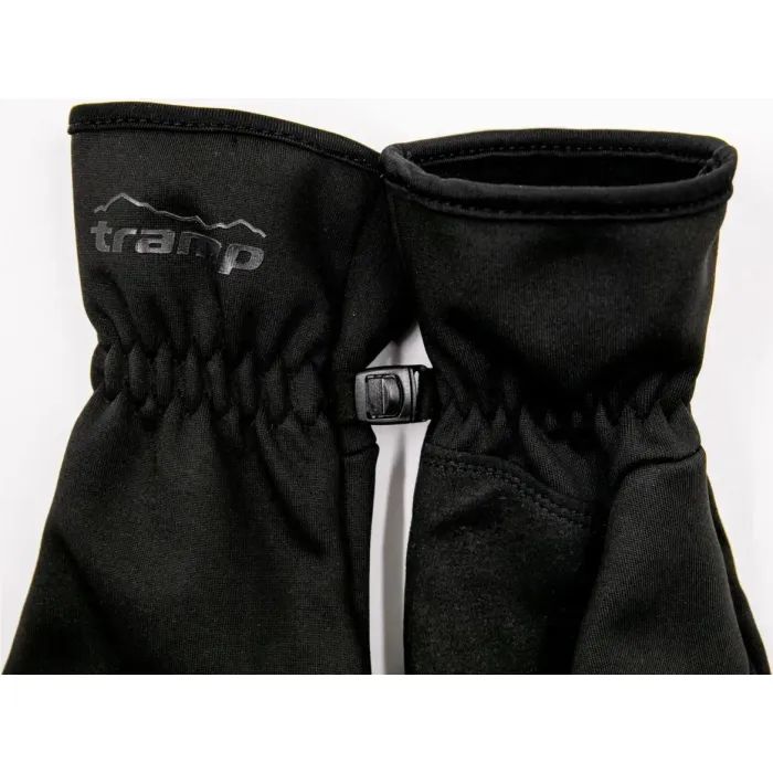 Рукавиці TRAMP Black 2XL Soft Shell UTRGB-004