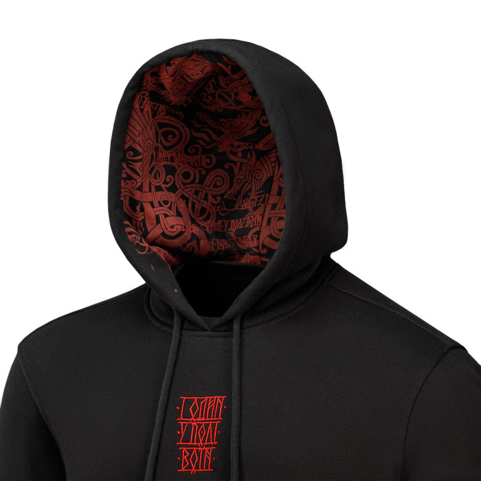 M-Tac кофта Hoodie Один в полі воїн Oversize Hard Black 2XL
