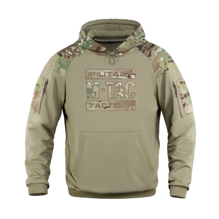 M-Tac кофта Hoodie Combat Multicam/Tan L