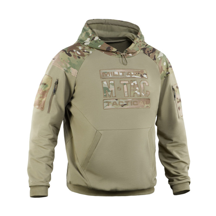 M-Tac кофта Hoodie Combat Multicam/Tan L