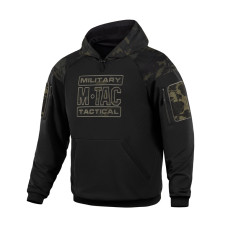 M-Tac кофта Hoodie Combat Black Multicam L