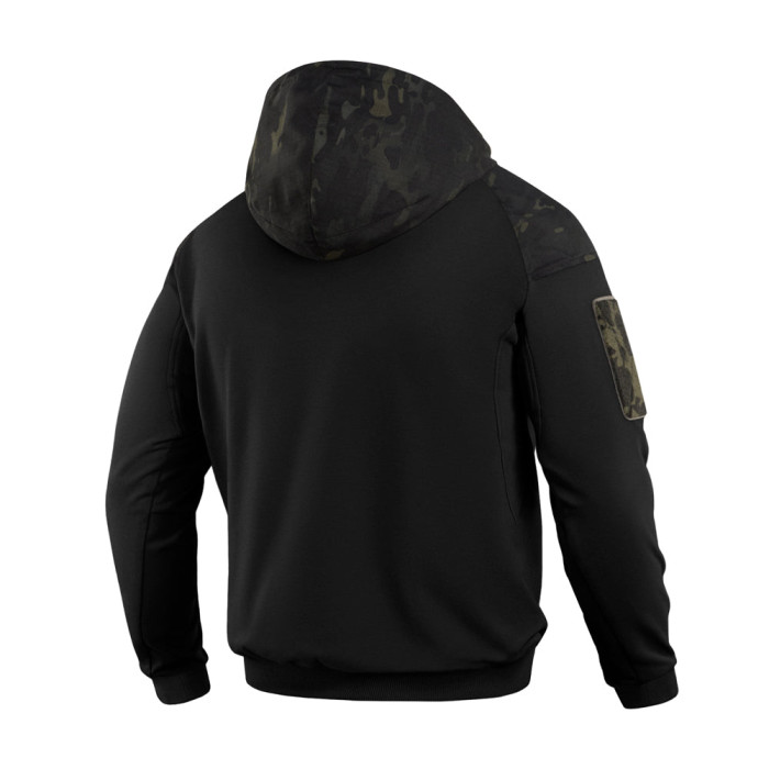 M-Tac кофта Hoodie Combat Black Multicam L