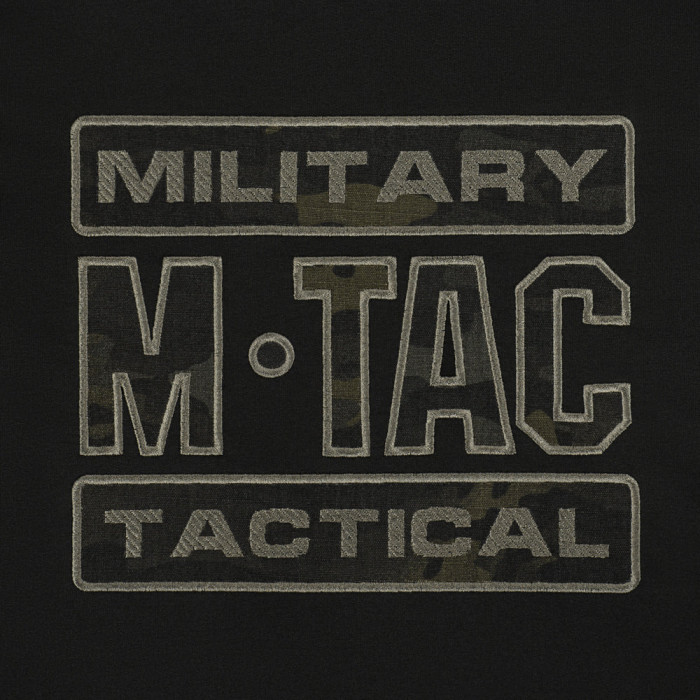 M-Tac кофта Hoodie Combat Black Multicam L