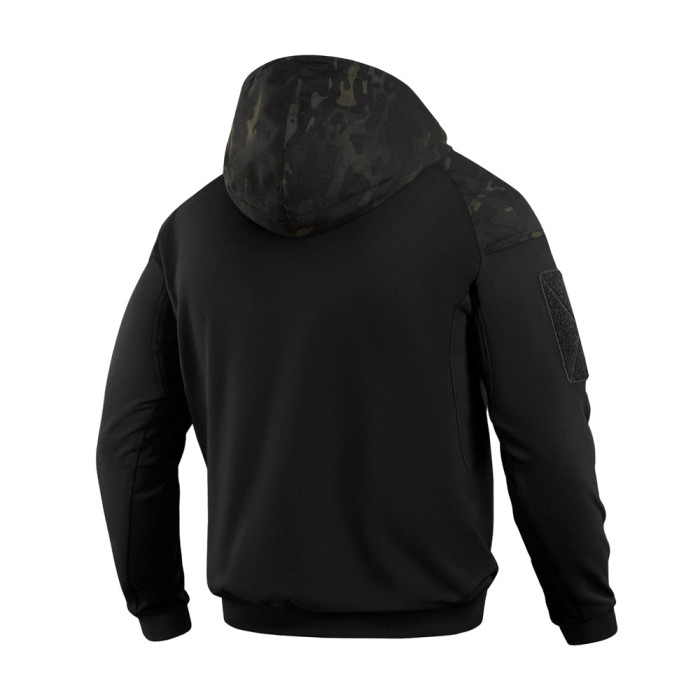 M-Tac кофта Hoodie Combat Black Edition Black Multicam L