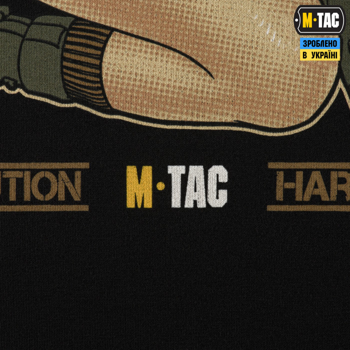 M-Tac кофта Hoodie Лента за лентою Black L