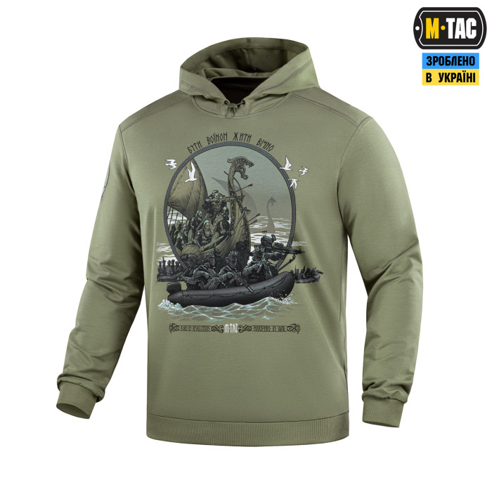 M-Tac кофта Hoodie Дракар Light Olive 3XL