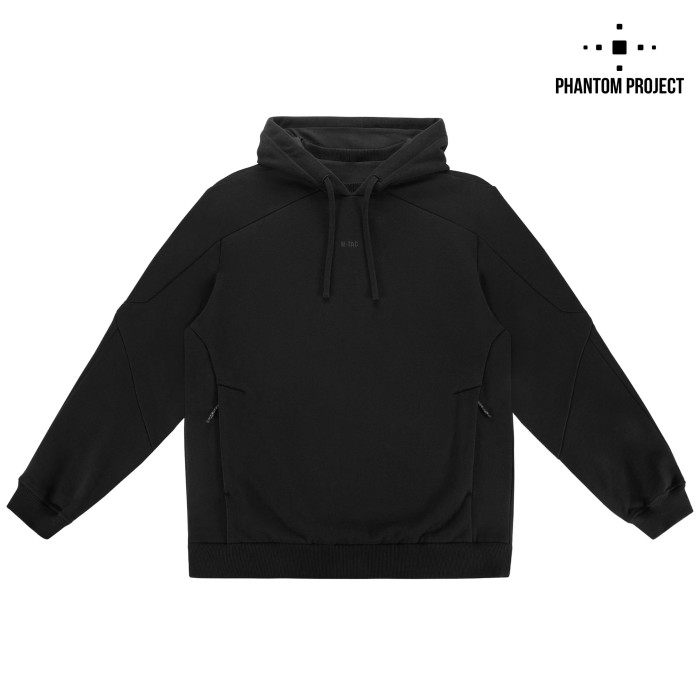 Phantom Project/M-Tac кофта Hoodie Semi-raglan Washed Cotton Black 2XL