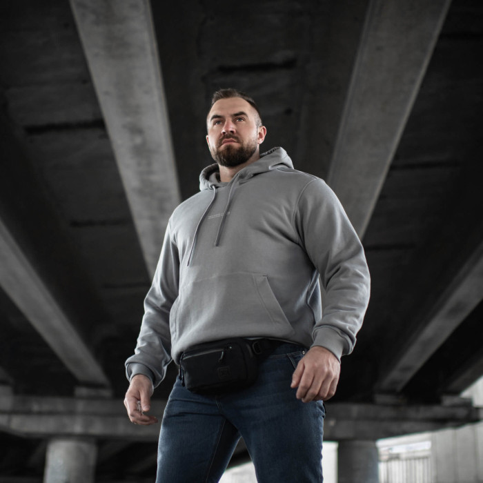 M-Tac кофта Hoodie Born by Revolution Oversize Hard Light Grey L