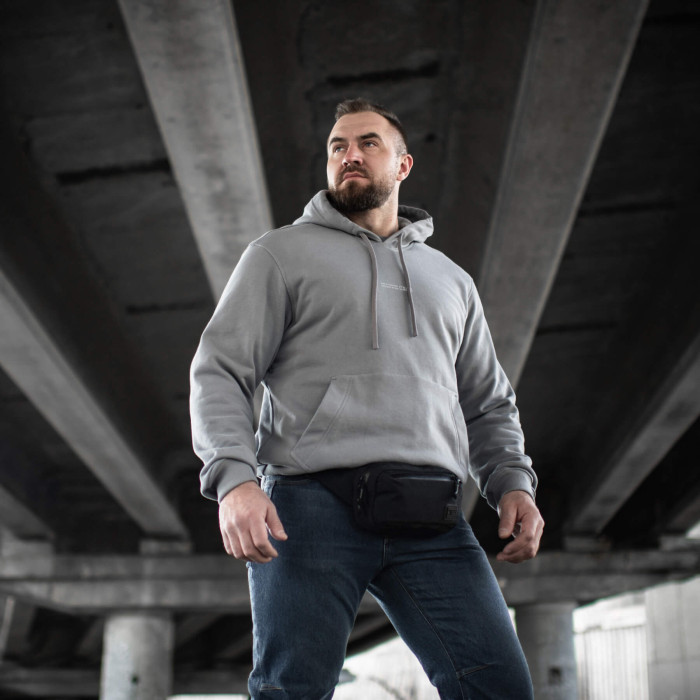 M-Tac кофта Hoodie Born by Revolution Oversize Hard Light Grey L