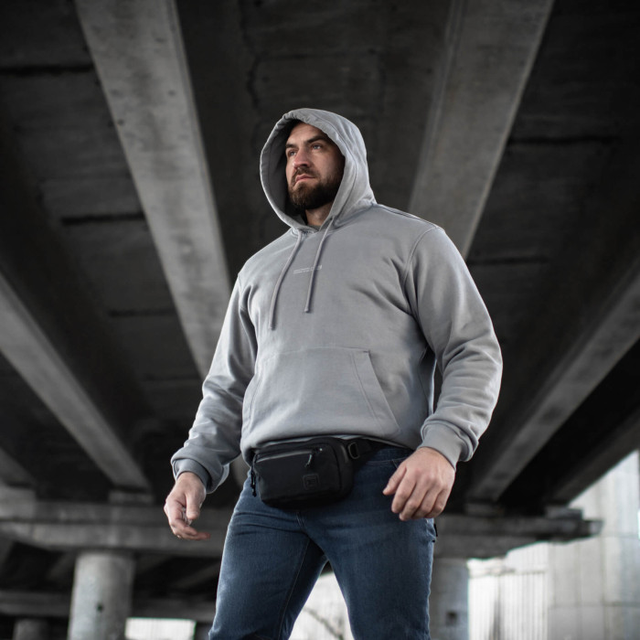 M-Tac кофта Hoodie Born by Revolution Oversize Hard Light Grey L