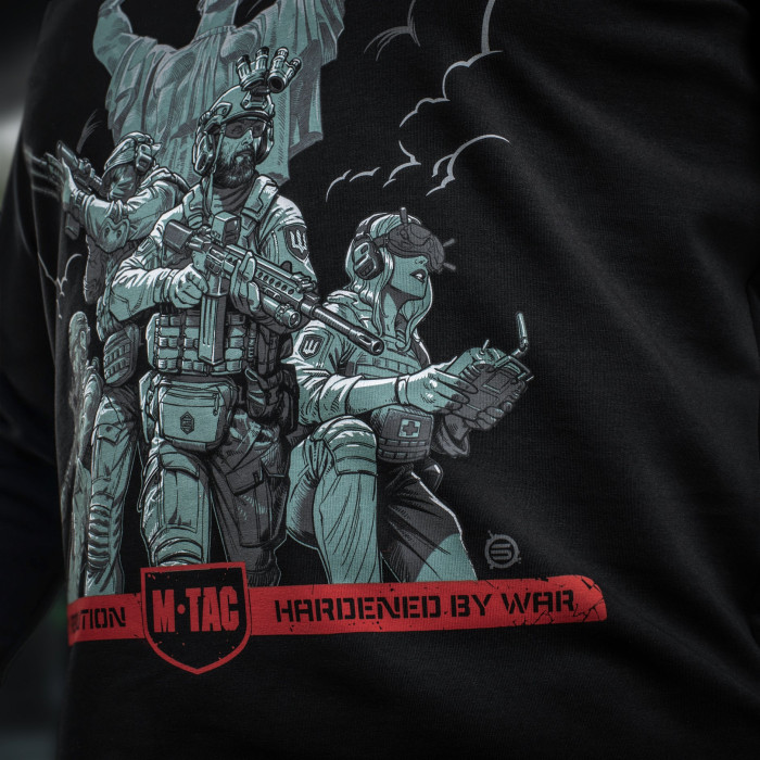 M-Tac кофта Hoodie Freedom Black 2XL