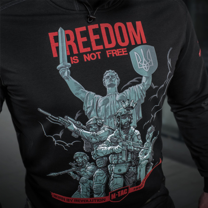 M-Tac кофта Hoodie Freedom Black 2XL