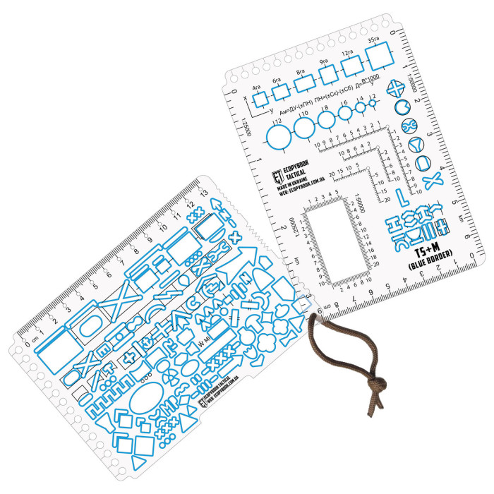 Ecopybook Tactical набір лінійок TZ+М NATO