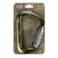 M-Tac карабін 10 см с байонетною муфтою Keylock сірий