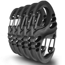 M-Tac карабін S-Hook пластиковий Black