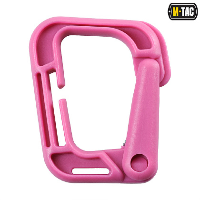 Карабін пластиковий Grimloc Pink
