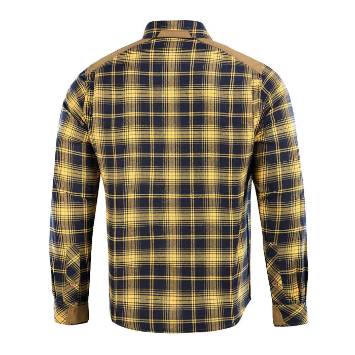 M-Tac сорочка Redneck Shirt Navy Blue/Yellow L/L